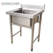 Stainless Steel 1 Compartment Commercial Sink