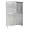Commercial Stainless Steel Storage Cabinet with Sliding Doors